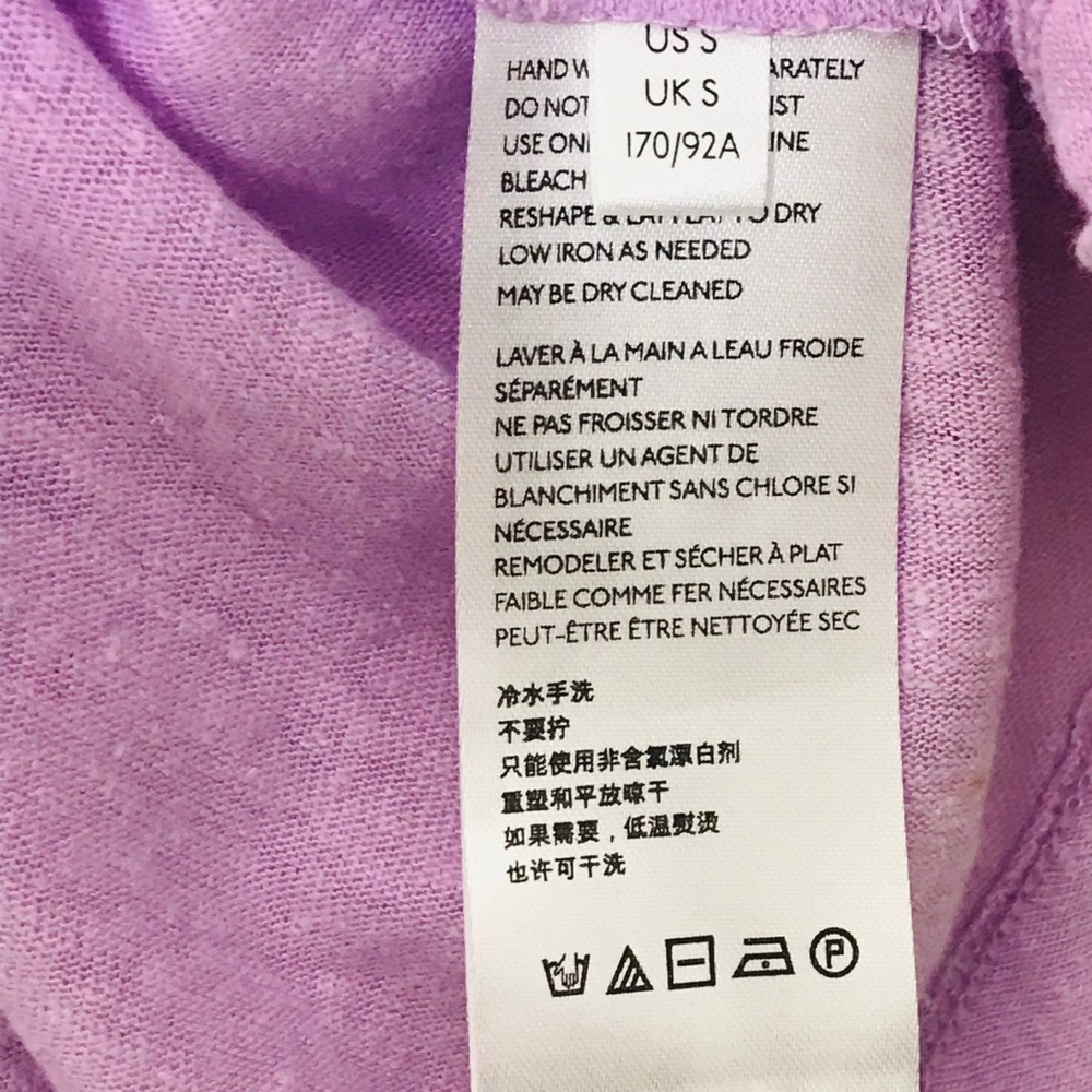 [SOLD] Free People Lilac Fields Keep It Casual Tee Shirt - Picture 7 of 10